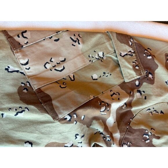 NWT RE/DONE x The Attico Sand Camo Pant Pleated 80's HR Belted Tie Ankle 26 $550 - Picture 8 of 12